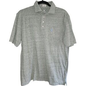 Johnnie-O Heathered Original Polo 2.0 Sz M Kiwi Green‎ Golf RJS Invitational